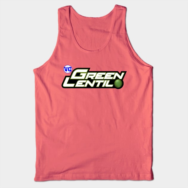 Green Lentil Tank Top by cgomez15